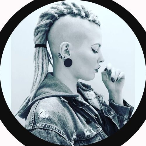 Mohawk Dreads Girls Hairstyle 6