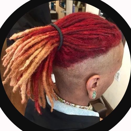 Mohawk Dreads Hairstyle 8