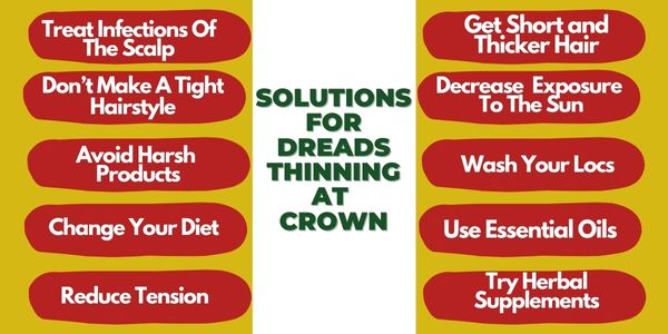 Solutions for Dreads Thinning At Crown