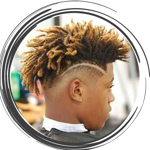 Fade Mohawk Dreads 11