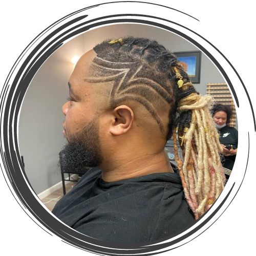 Fade Mohawk Dreads 6