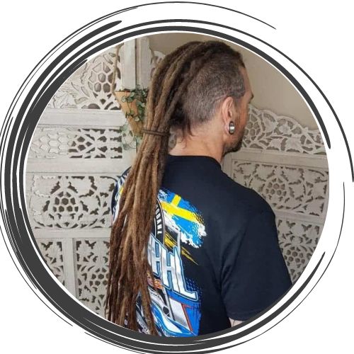 Fade Mohawk Dreads 7