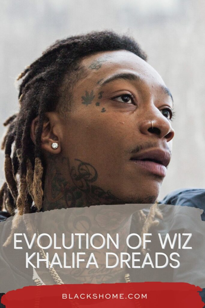 Evolution of Wiz Khalifa Dreads 3