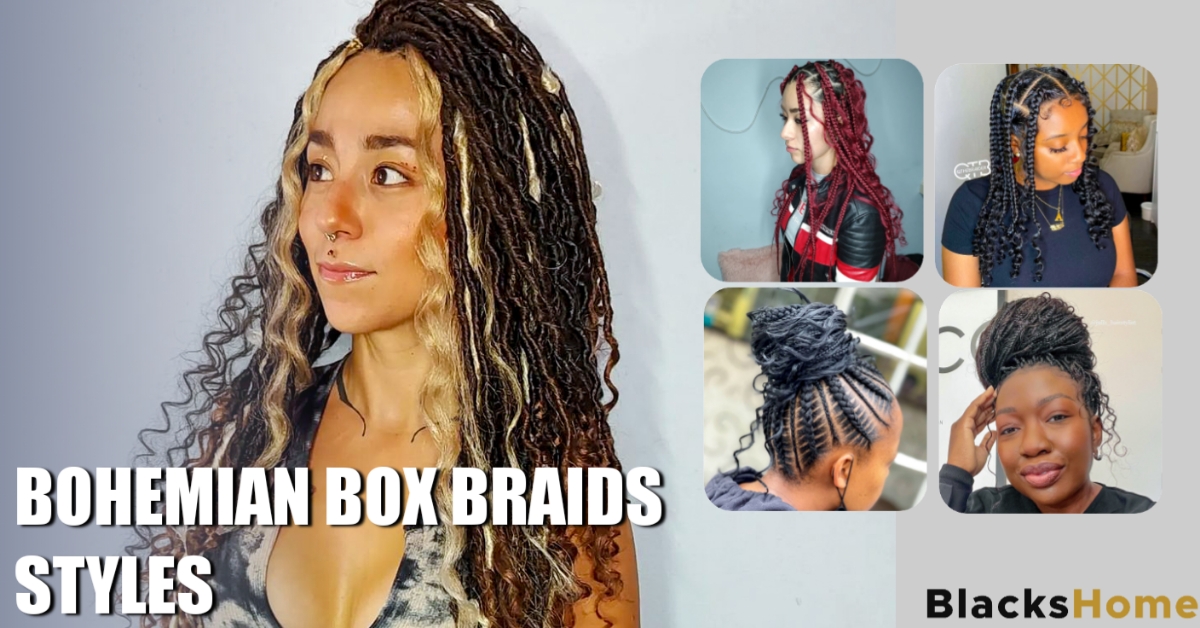 Bohemian Box Braids