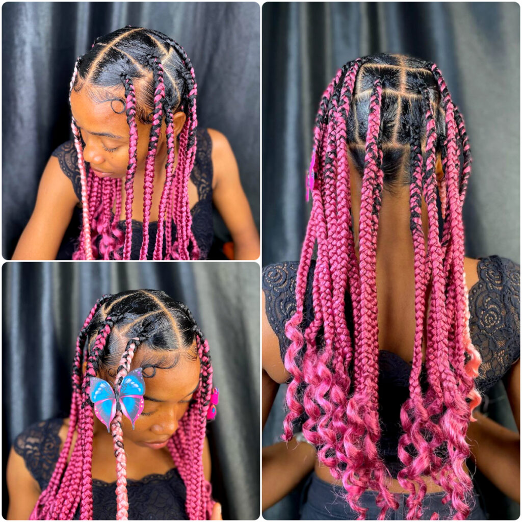 Best Of The Best: 60 Large Bohemian Knotless Braids [2023]