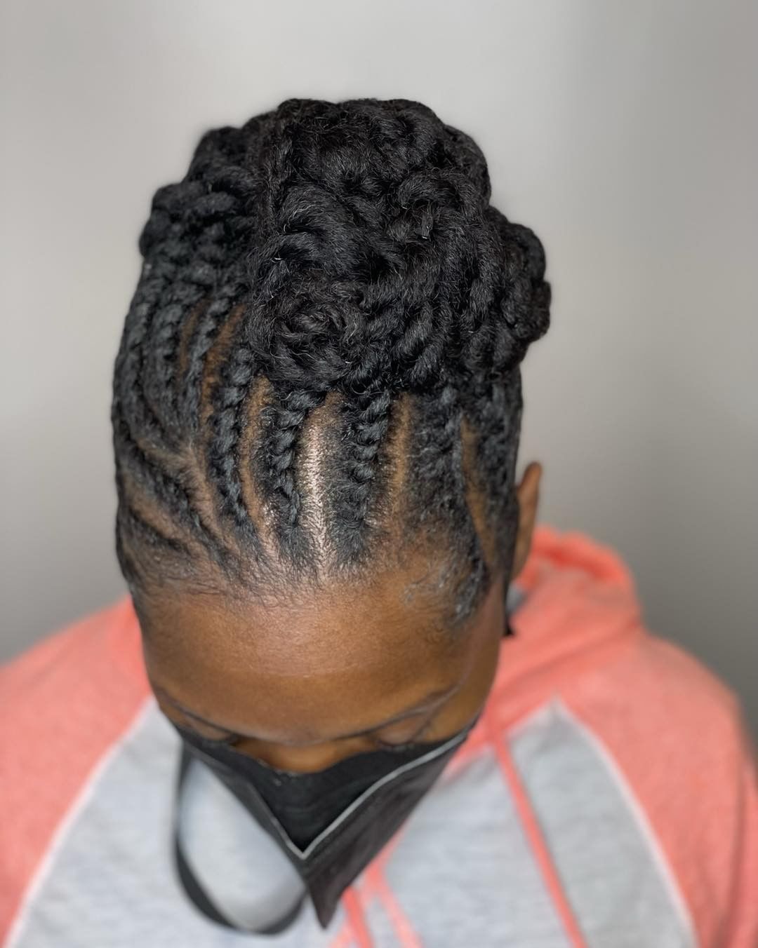 Flat Twist Up-do