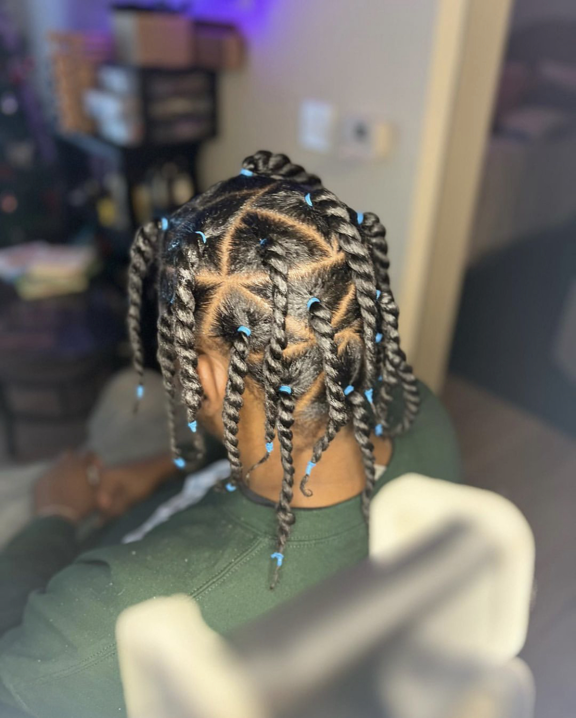 6. Freestyle Two-Strand Twist