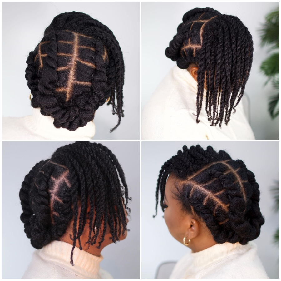 Creative Flat Twist Cornrows