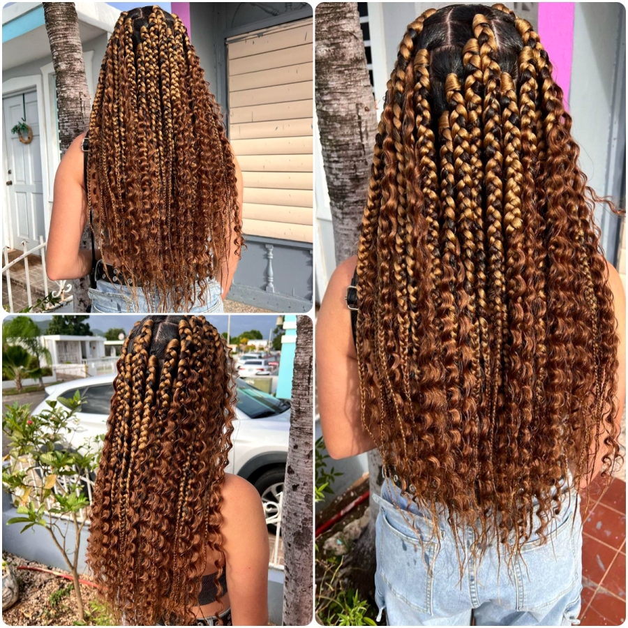 Maxi-Sized Bohemian Box Braids