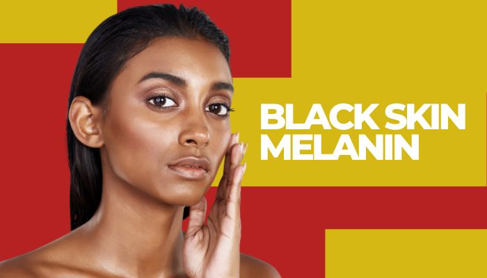 black skin melanin