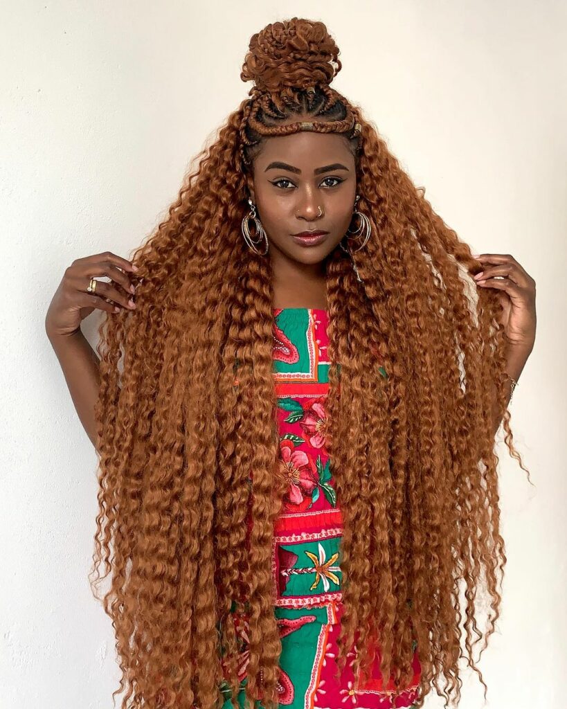 Curly Magic: Top 50 Fulani Braids With Curls Ideas! [2023]