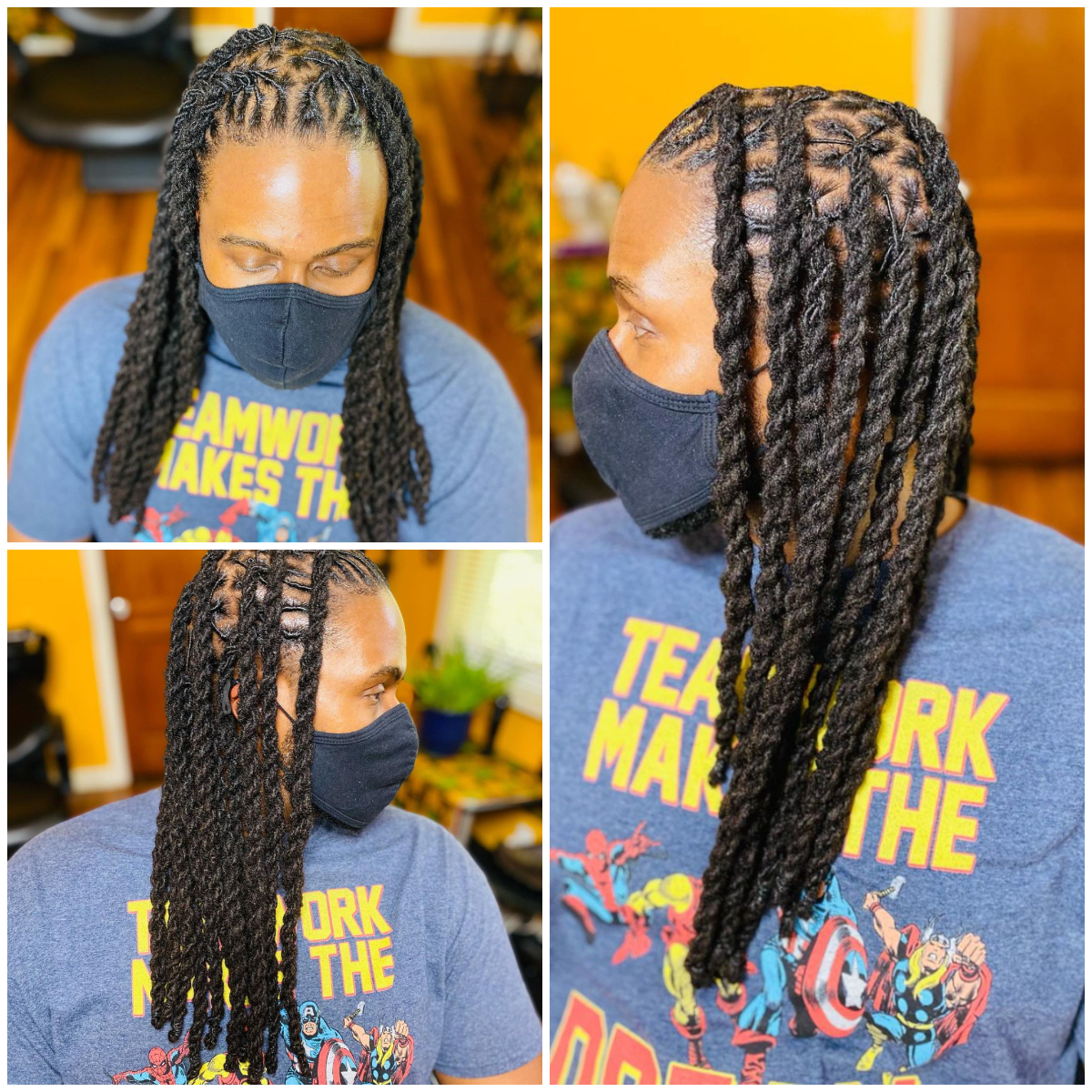 Long Thick Two Strand Twist