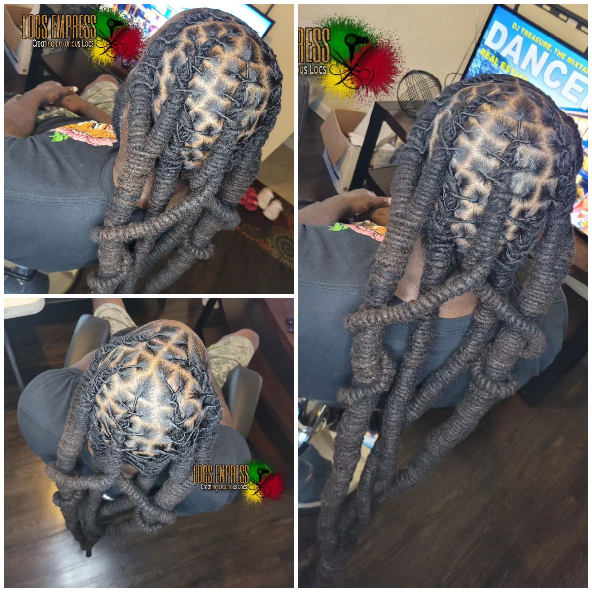 Giant Two-Strand Twist For Long Locs