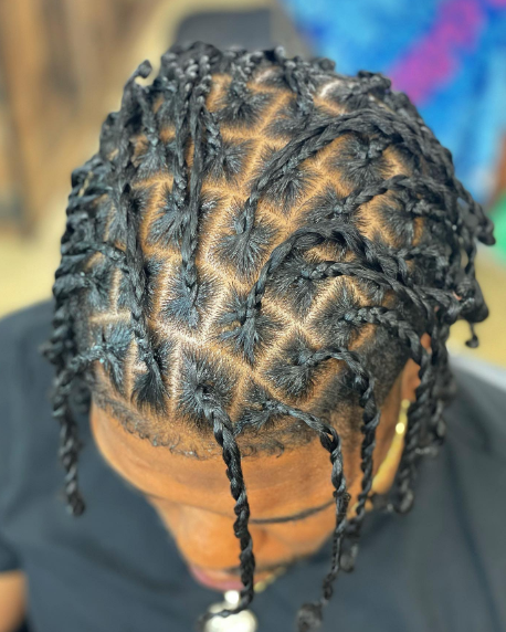 28. Grids Two Strand Twists