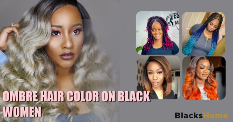obre hair color on black women