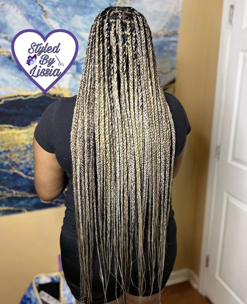 20. Medium Boho Braids