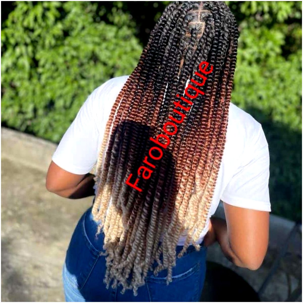 Black, Ombre, And Gray Mix Passion Twists