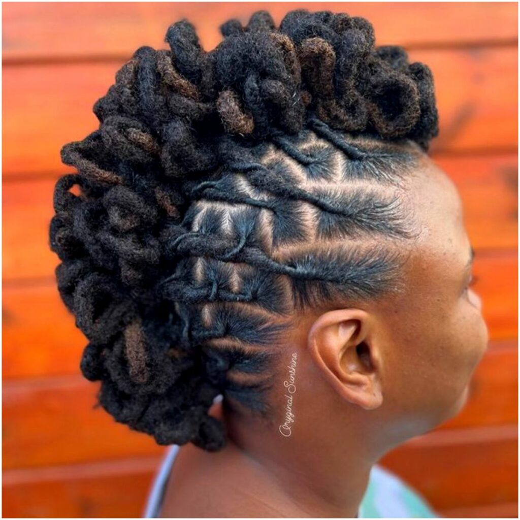 Dreads Loops With Mohawk