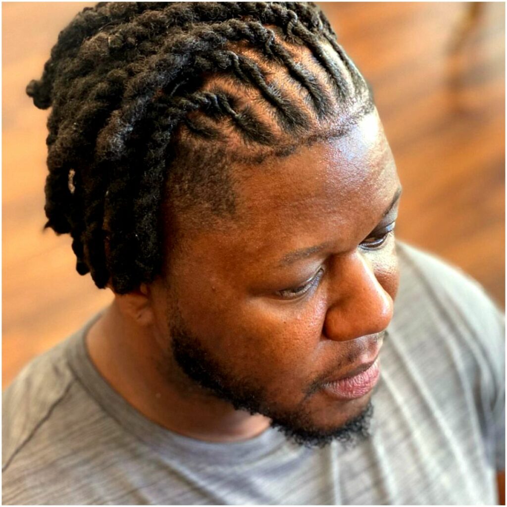 Two Strand Twists All Back Mohawk