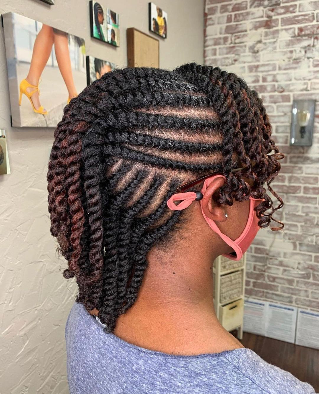 1. Two Sides Flat Twist Weaves On Individual Twists